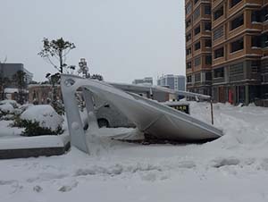 <font color='red'>膜結(jié)構(gòu)車棚</font>廠家哪家好？要具備這三點要素！