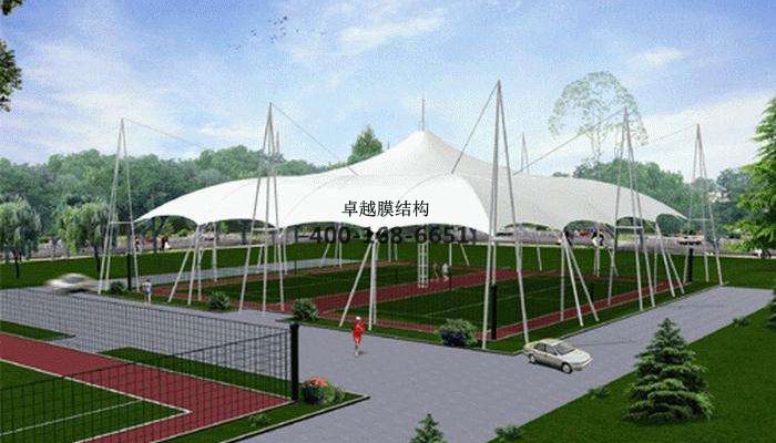 膜結構門球場