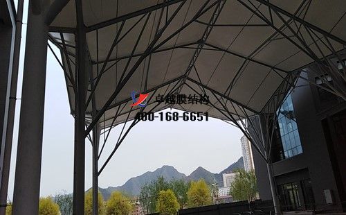 承德廣場膜結(jié)構頂棚/罩棚工程動態(tài)
