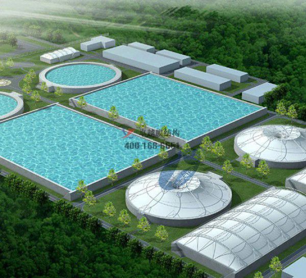 運城<font color='red'>污水池膜結構</font>罩棚生產(chǎn)廠家 　　