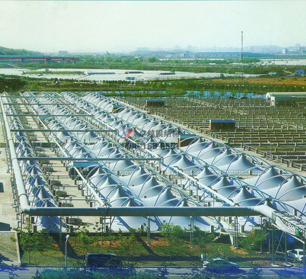 岳陽(yáng)<font color='red'>污水池膜結(jié)構(gòu)</font>設(shè)計(jì)施工【案例圖片】 　　