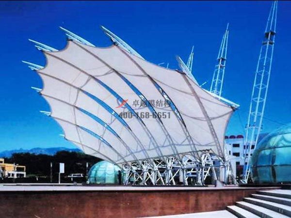 克拉瑪依<font color='red'>張拉膜結構</font>景觀小品【案例圖片】