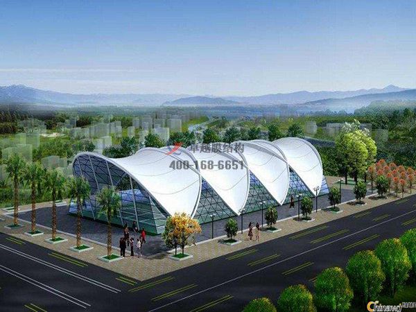 呼倫貝爾開封<font color='red'>張拉膜結構</font>景觀小品【案例圖片】