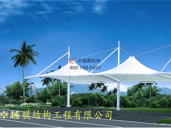 昌吉<font color='red'>張拉膜結構</font>景觀設計施工【案例圖片】