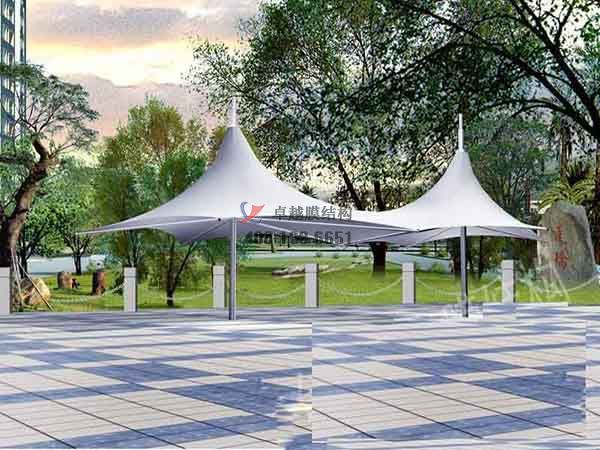 日照景觀<font color='red'>張拉膜結構</font>遮陽棚【生產廠家】