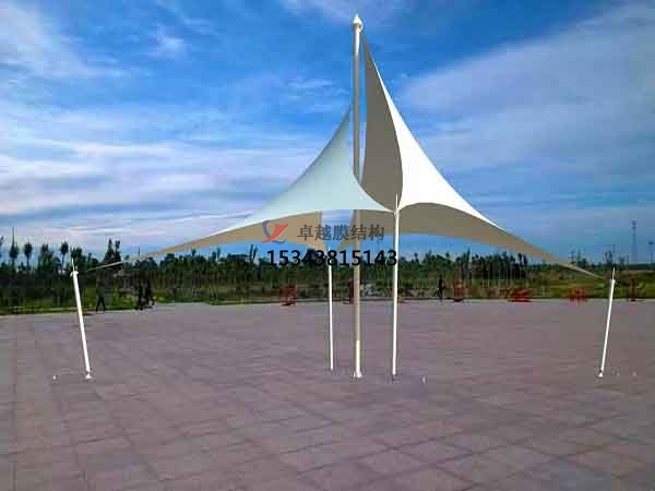 揚州<font color='red'>張拉膜結(jié)構(gòu)</font>景觀設計施工【案例圖片】