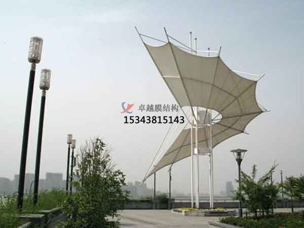 沈陽<font color='red'>張拉膜結(jié)構(gòu)</font>景觀設計施工【案例圖片】