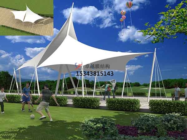 牡丹江市景觀<font color='red'>張拉膜結構</font>遮陽棚【生產(chǎn)廠家】