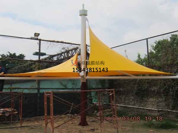 大慶市景觀<font color='red'>張拉膜結構</font>遮陽棚【生產(chǎn)廠家】