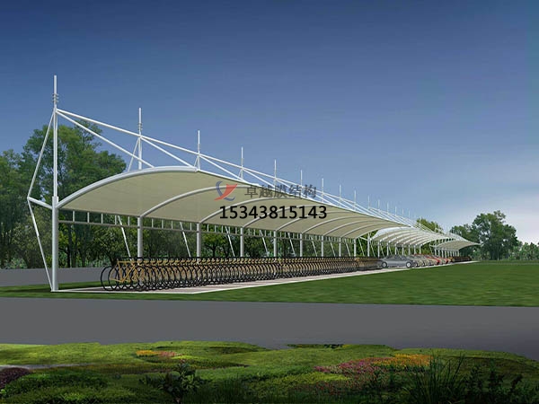 通遼膜結(jié)構充電站【設計施工】