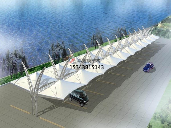 巴彥淖爾充電樁膜結(jié)構【車棚設計】