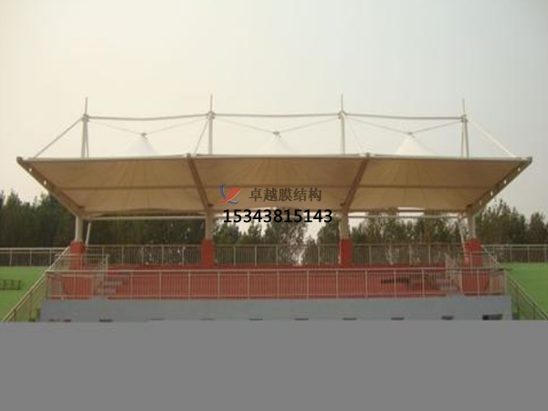 寶豐<font color='red'>膜結(jié)構(gòu)看臺</font>/舞臺/主席臺設(shè)計施工