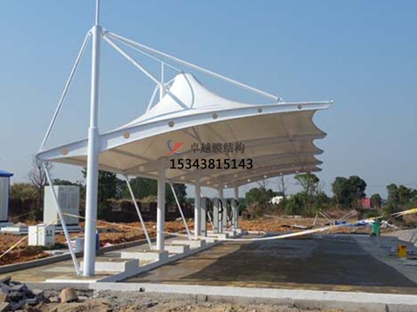 永清膜結(jié)構(gòu)停車棚【設計生產(chǎn)安裝】