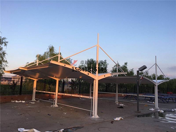 河間膜結(jié)構(gòu)停車(chē)棚【設(shè)計(jì)生產(chǎn)安裝】