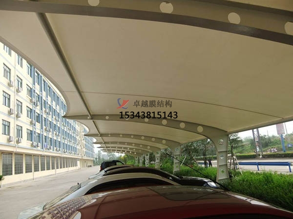 嘉魚(yú)膜結(jié)構(gòu)停車(chē)棚【雨棚遮陽(yáng)棚生產(chǎn)安裝】
