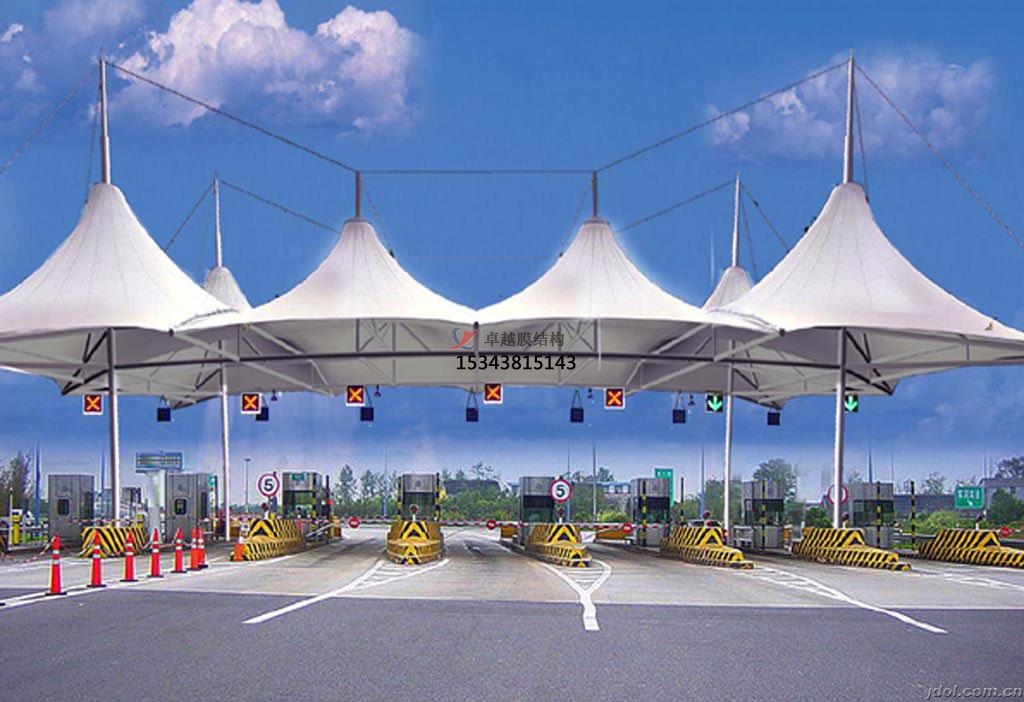 加油站張拉膜，美觀、實(shí)用、成本低