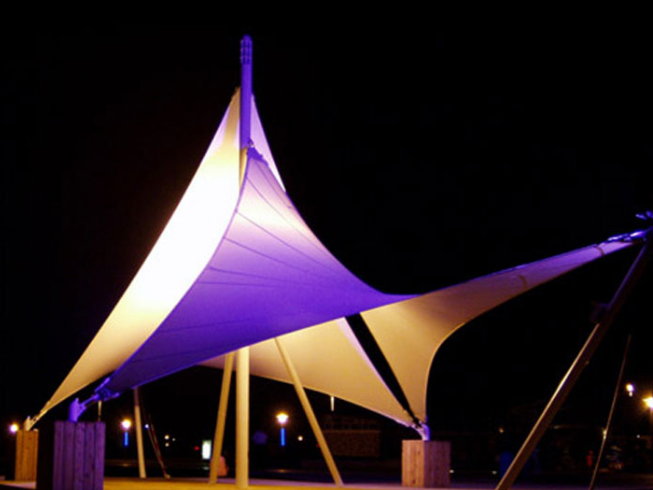 定制PVDF景觀膜結構，開啟建筑個性化大門