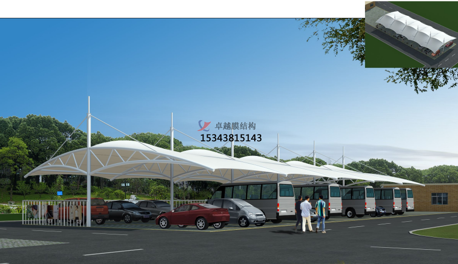 為什么<font color='red'>膜結(jié)構(gòu)車棚</font>隨處可見？