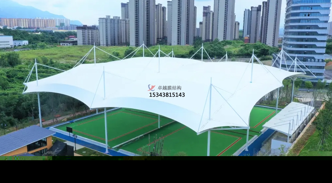 麗江門球場膜結構罩棚——麗江膜結構公司專業(yè)廠家