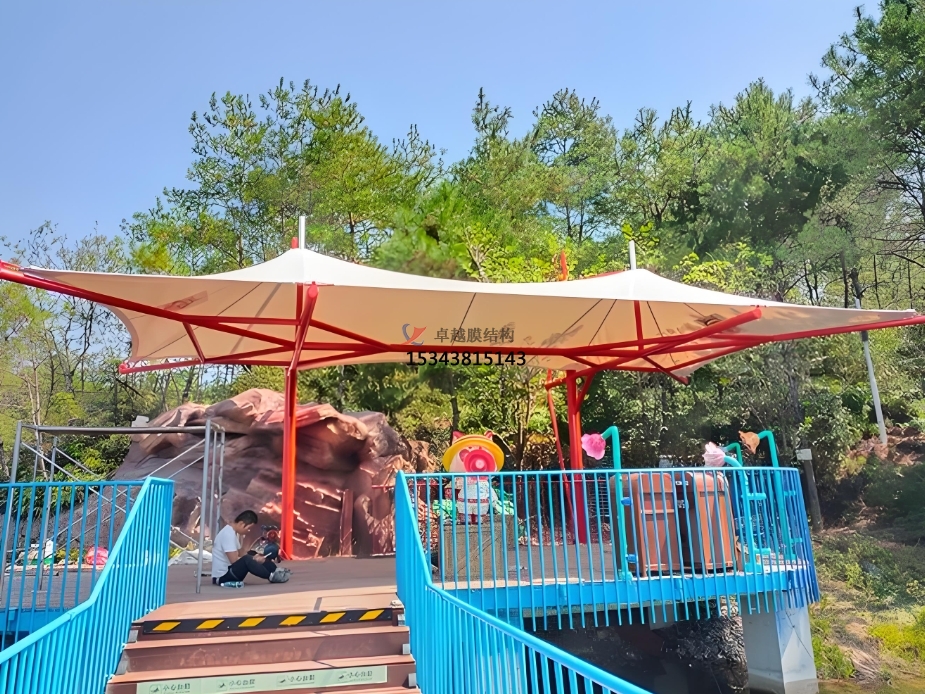 潛江游樂場(chǎng)膜結(jié)構(gòu)遮陽棚——潛江膜結(jié)構(gòu)公司專業(yè)廠家