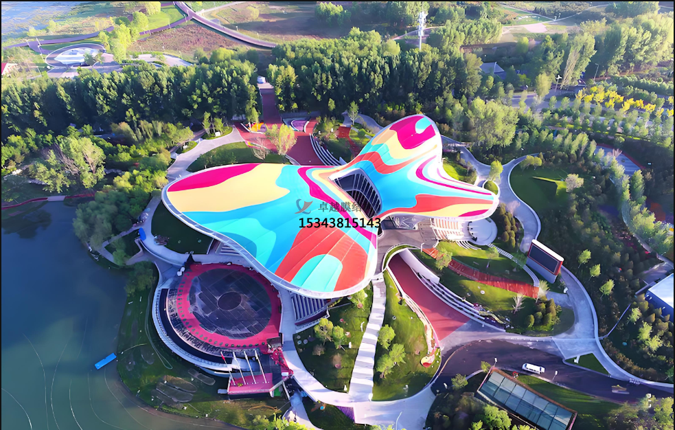 ETFE膜材做成的大蝴蝶到底有多炫？