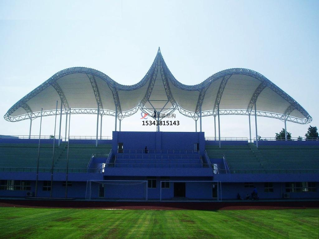 日照膜結構公司【訂制體育場<font color='red'>膜結構看臺</font>】日照膜結構廠家