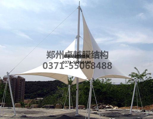 西安張拉膜遮陽棚生產(chǎn)廠家設(shè)計施工【西安外國語大學(xué)張拉膜遮陽棚】等項目