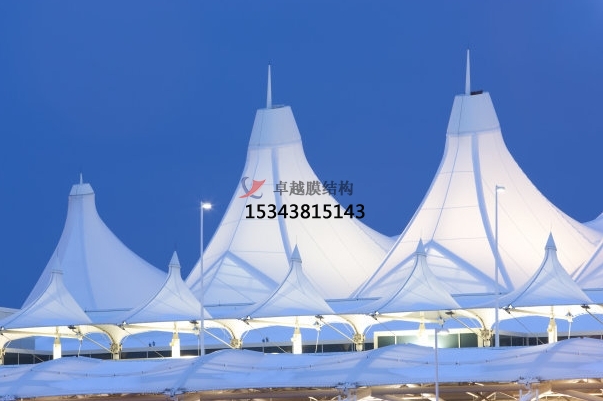 濰坊膜結(jié)構(gòu)地下車庫入口【施工案例】