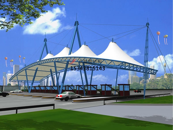 收費站膜結構 <font color='red'>膜結構公司</font> 膜結構廠家